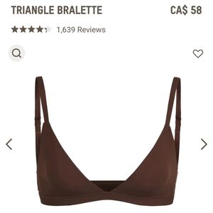 SKIMS Triangle Bralette